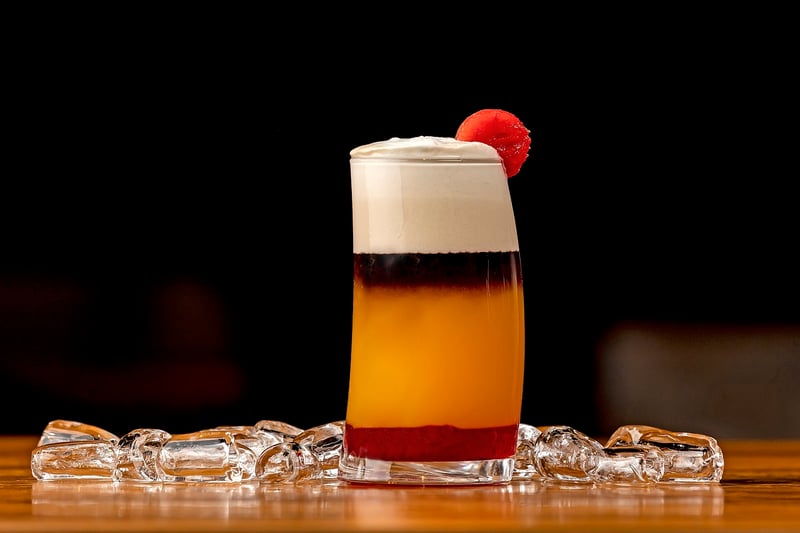 Colorful cocktails